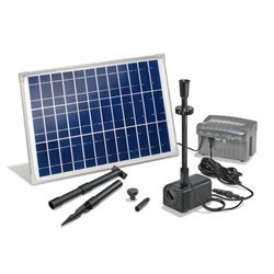 Solární zahradní fontána "Siena LED", esotec