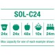 Solární závlaha IRRIGATIA SOL C24 + rozšíření SL 12