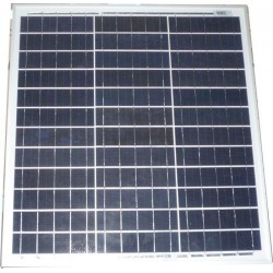 Solární krystalický panel 40W 2-PIN velký