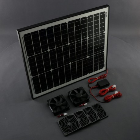 Solární větrací systém 50W/460 m3/ h