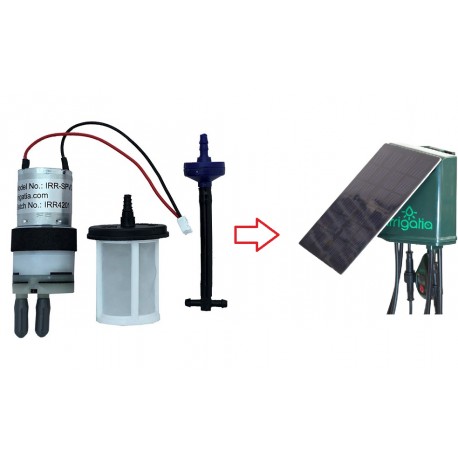 Montáž druhého čerpadla do IRRIGATIA SOL 18/36 Q